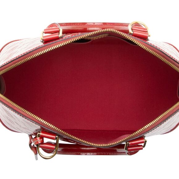 Louis Vuitton Monogram Vernis Alma PM Satchel - Picture 7 of 15